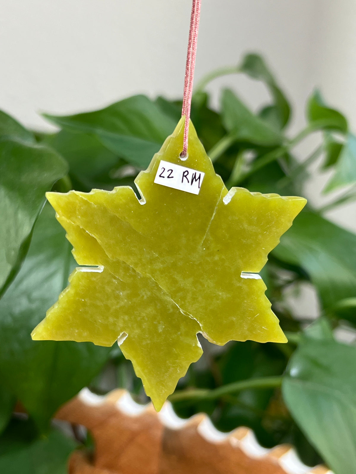 Idocrase Snowflake Ornaments