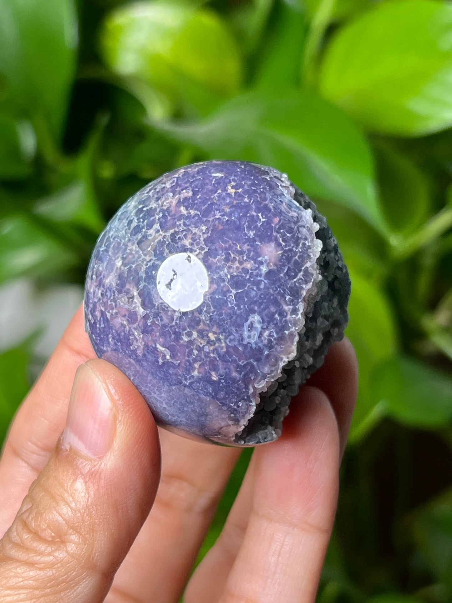 Grape Agate Sphere