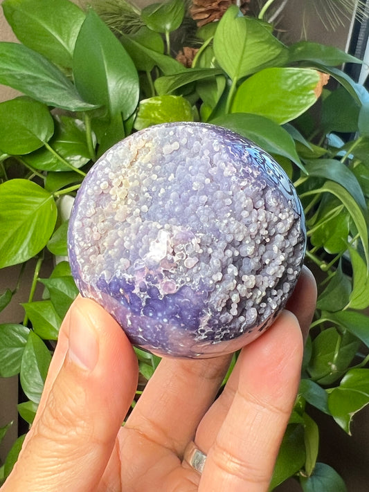 Grape Agate Sphere