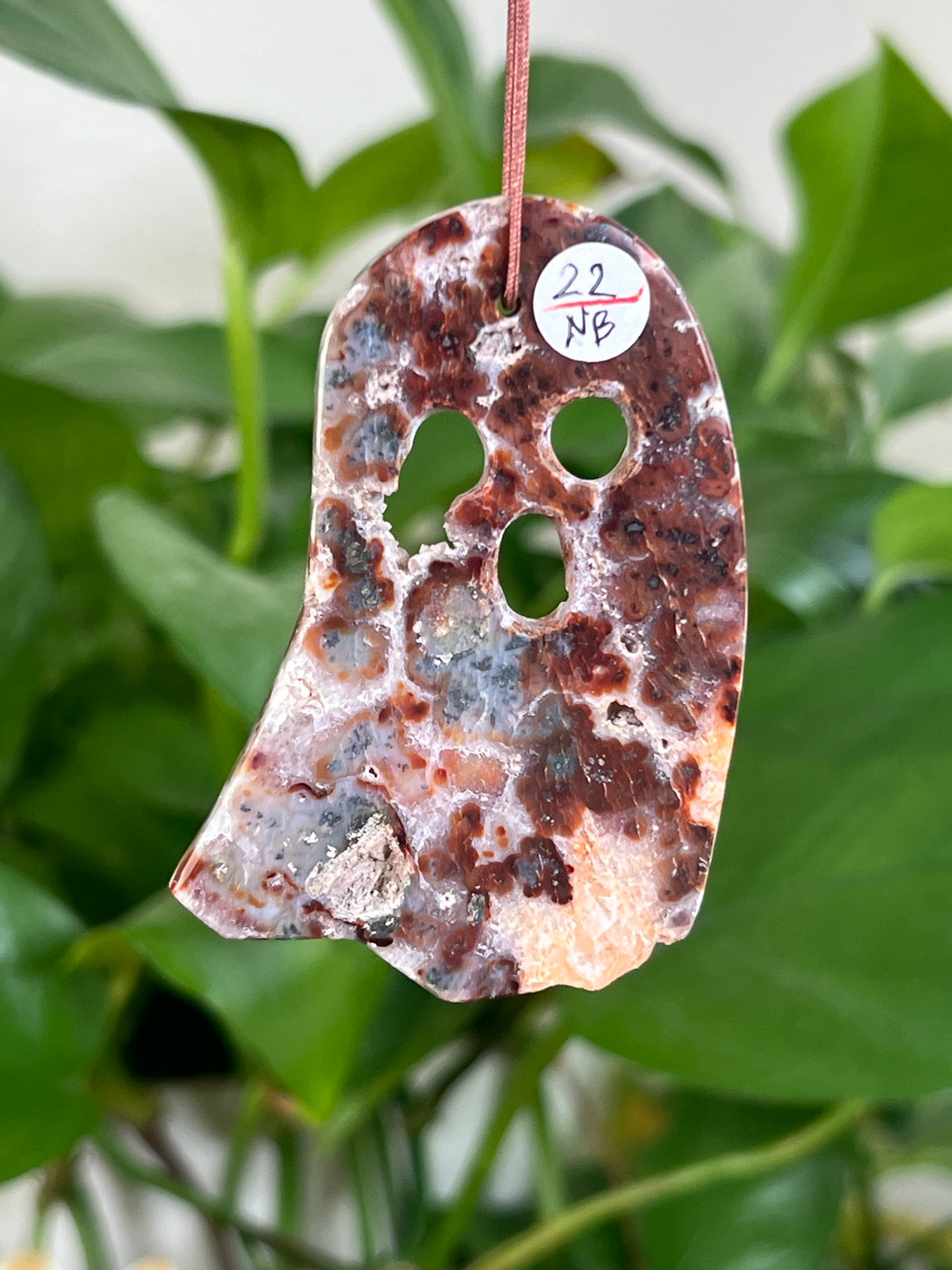 Marcasite Ghost Ornaments