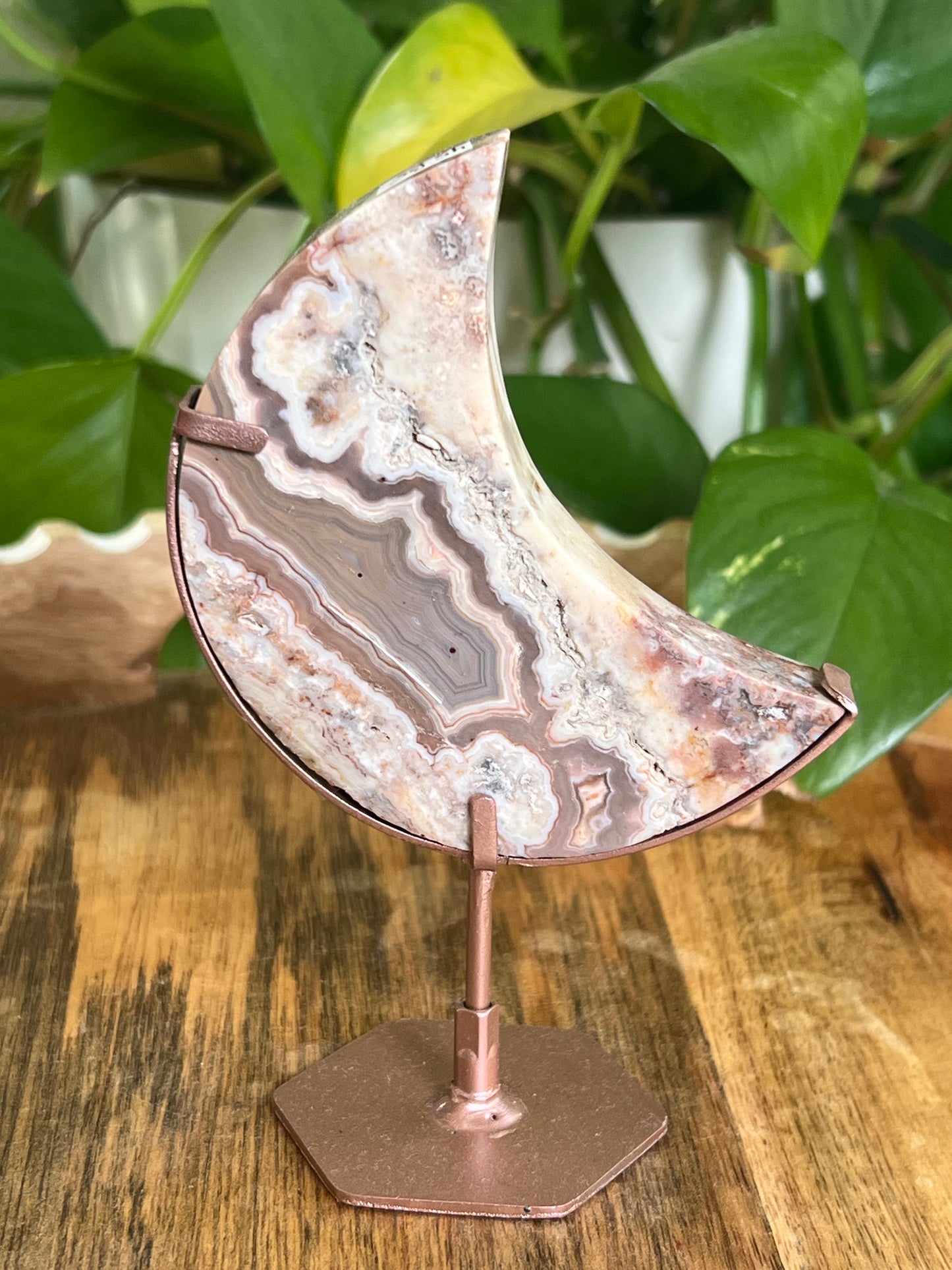 Crazy Lace Agate Moon BC