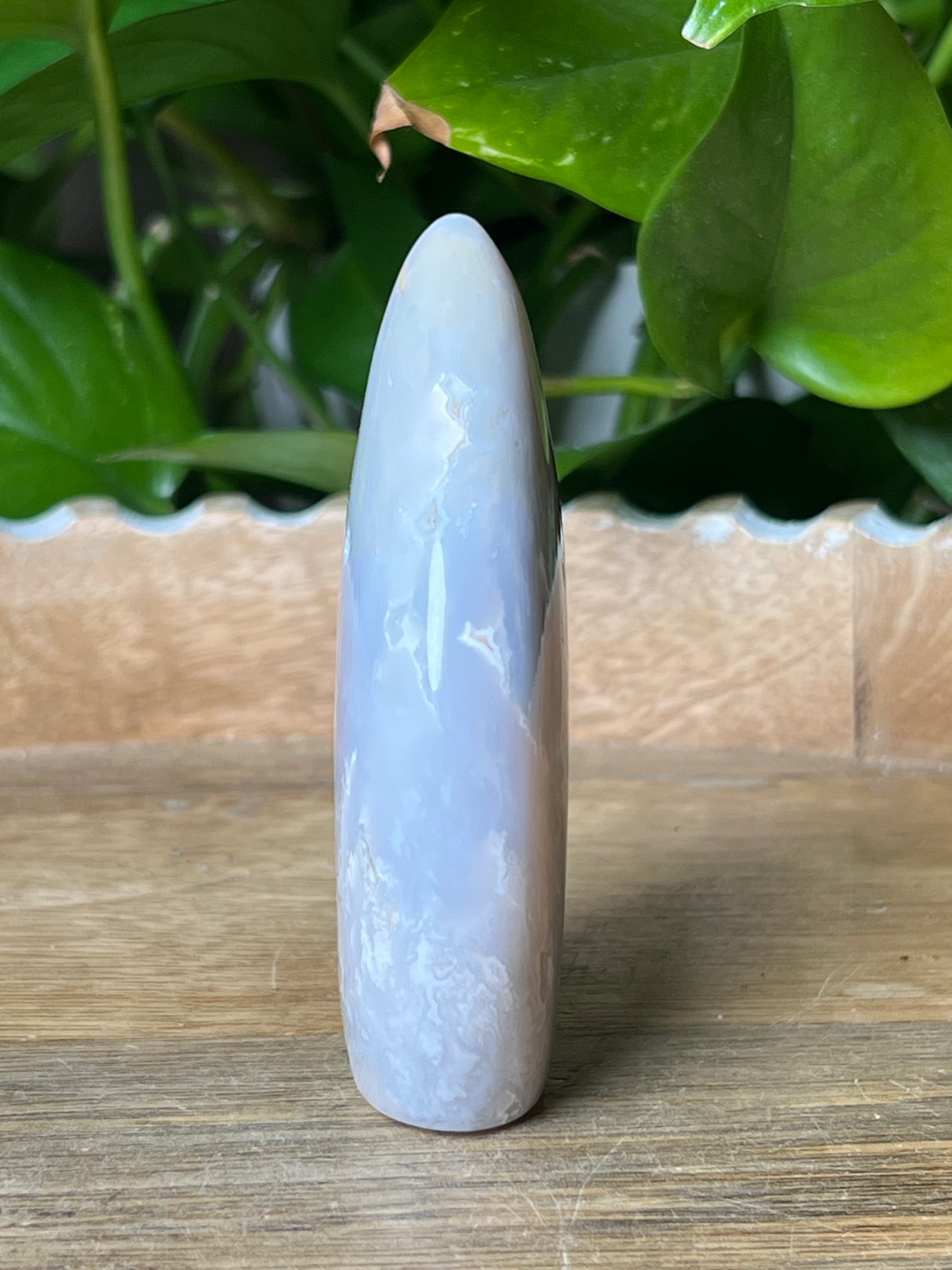Winter Plume Agate Flame