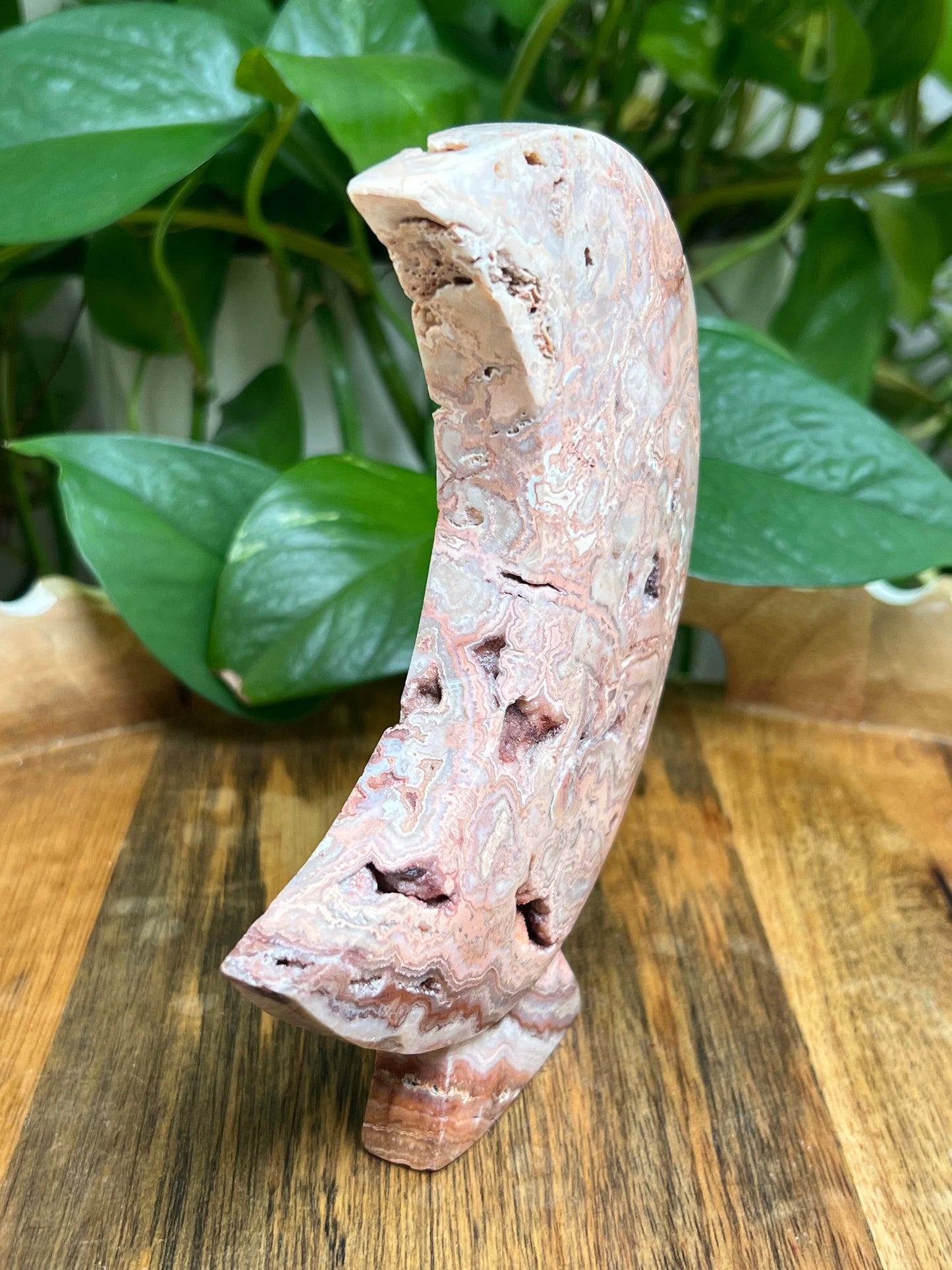 Crazy Lace Agate Moon: Li