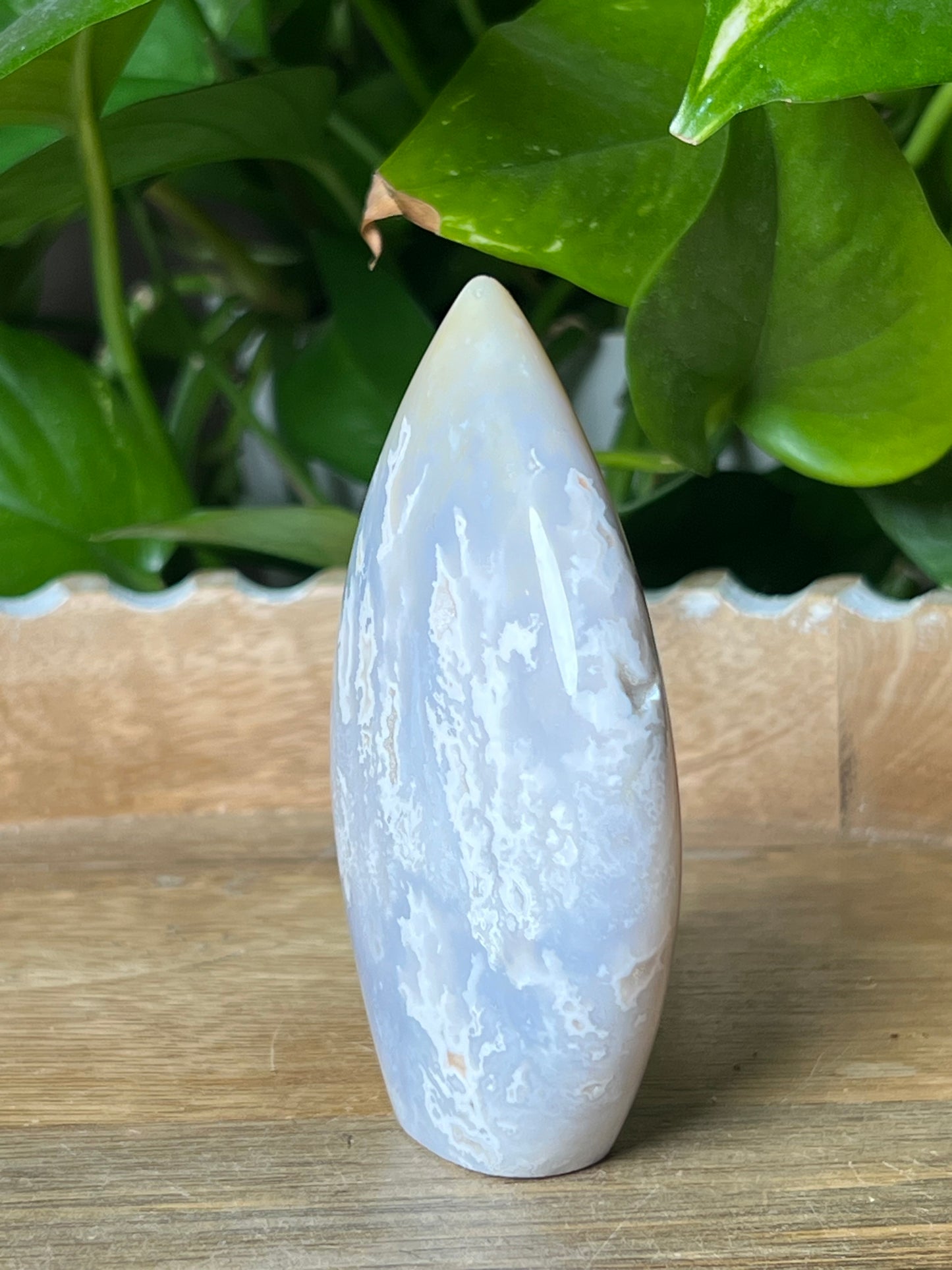Winter Plume Agate Flame