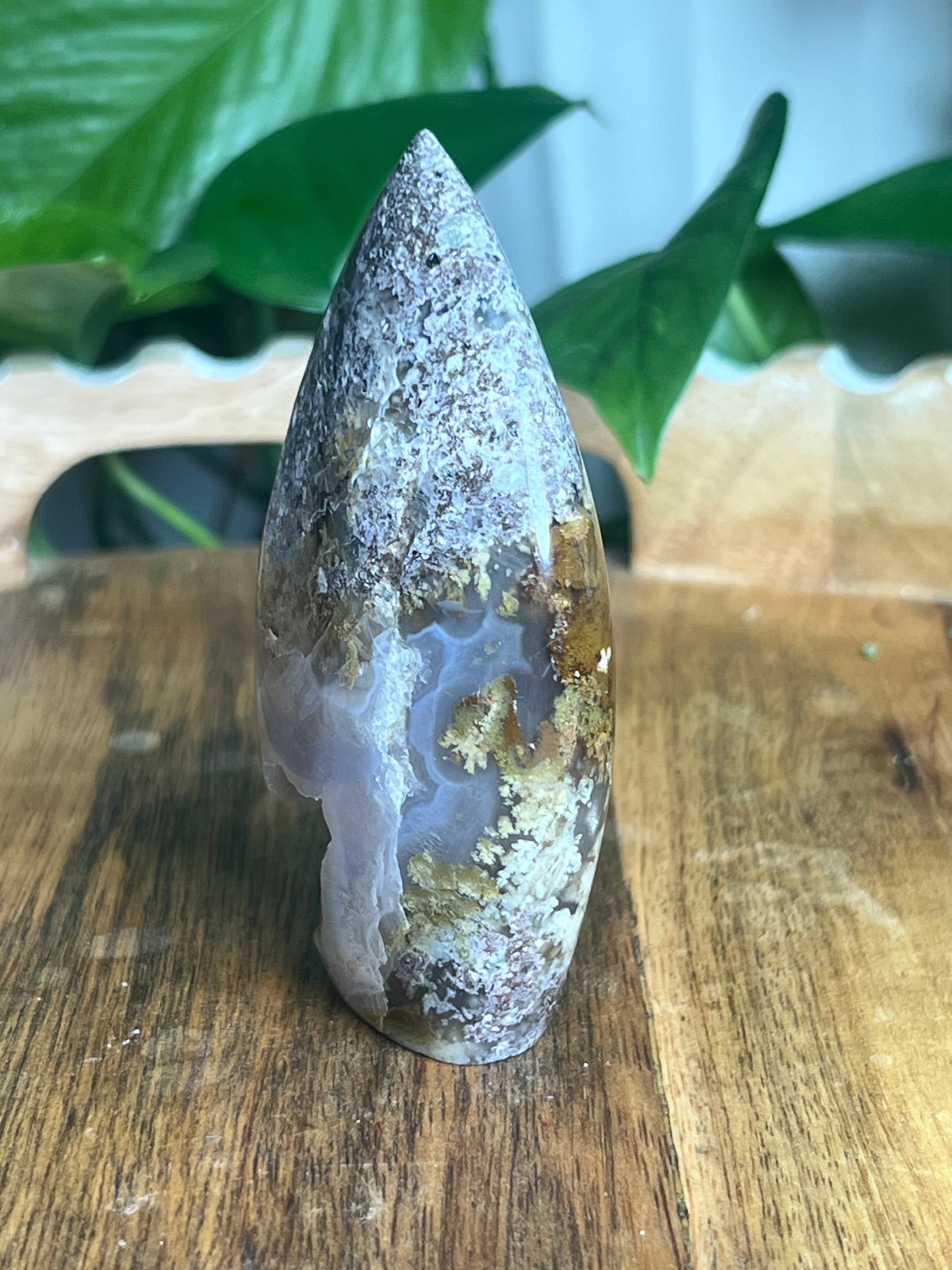 Scenic Moss Agate Flame NA