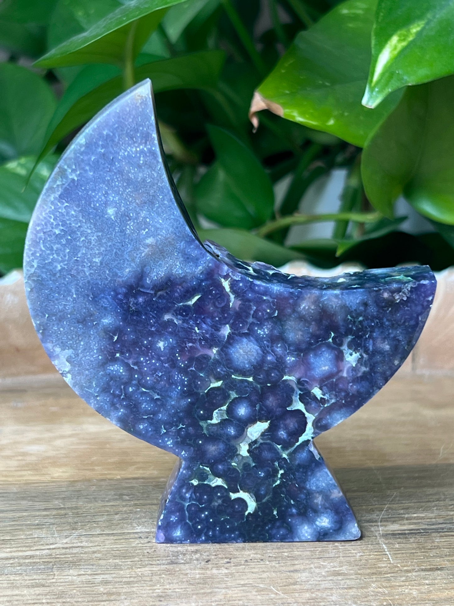 Grape Agate Moon