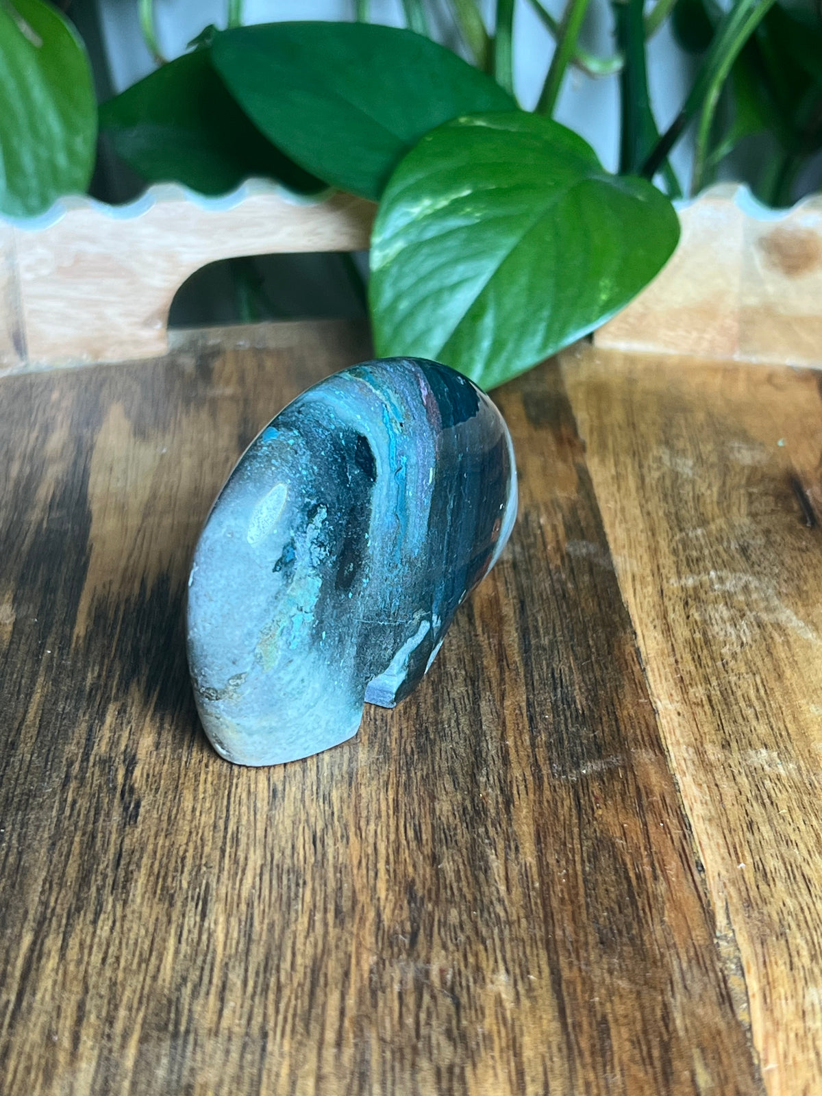 Blue Green Jasper Bear: KA