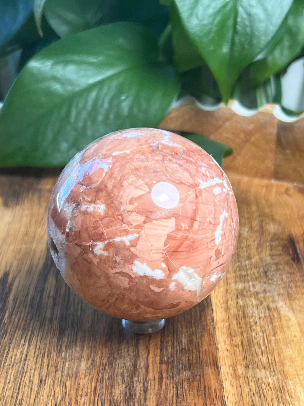 Brecciated Jasper Sphere: E