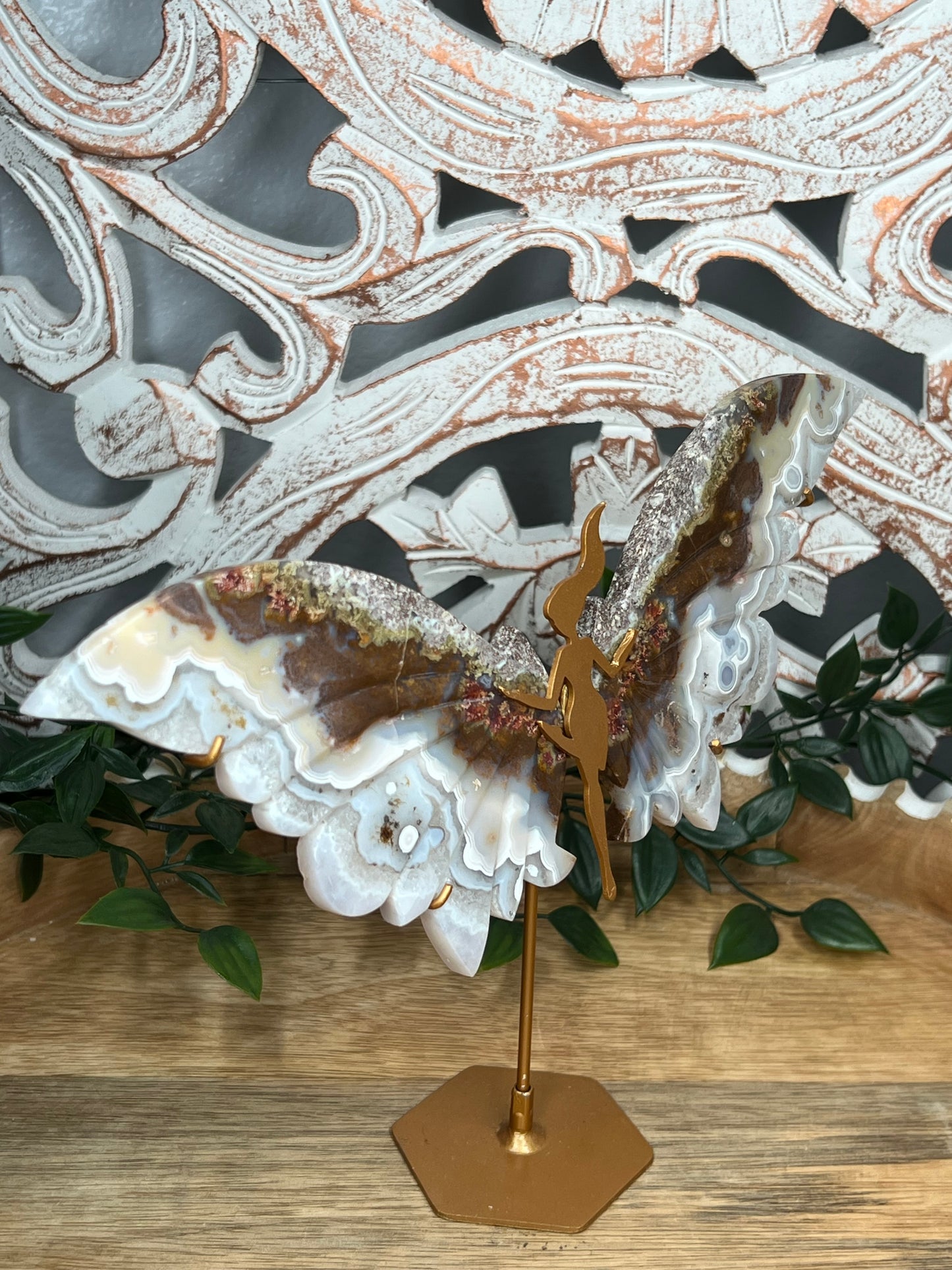 Scenic Moss Agate Wings