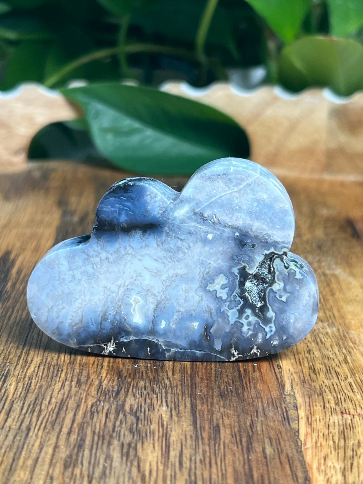 Blue Plume Agate Mini Cloud: PC