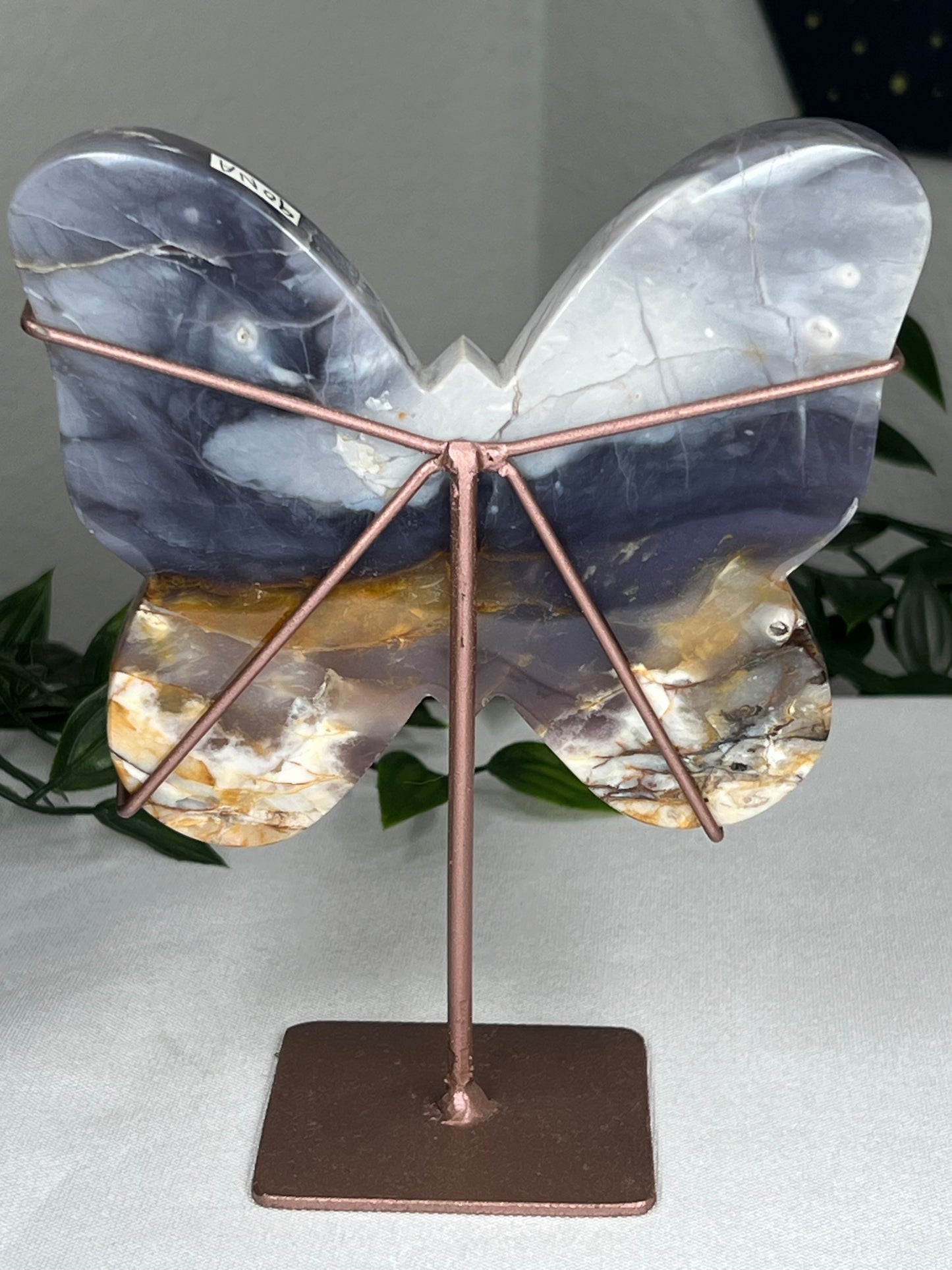 Purple Chalcedony Butterfly
