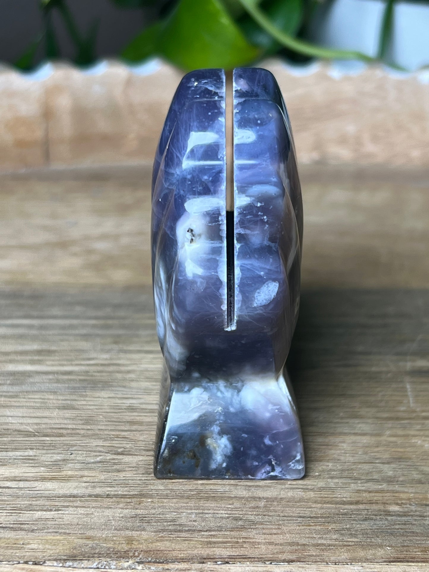 Purple Chalcedony Shell