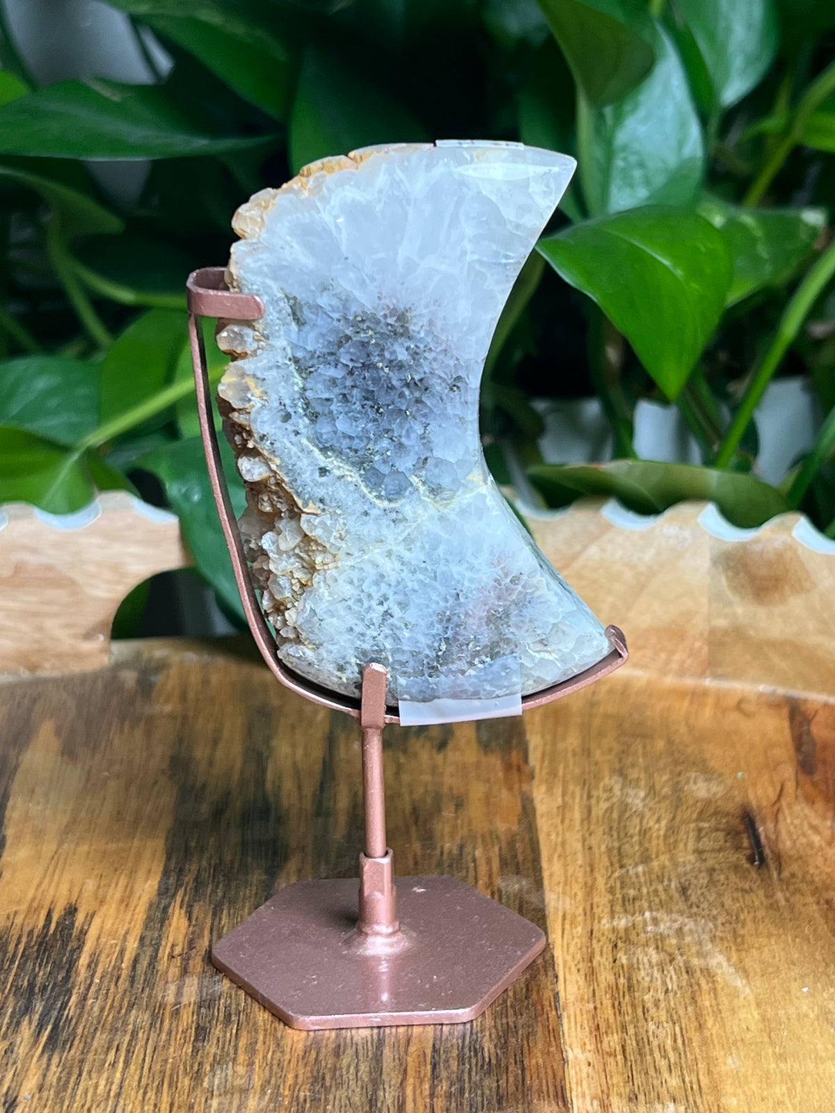 Amethyst Agate Moon: N