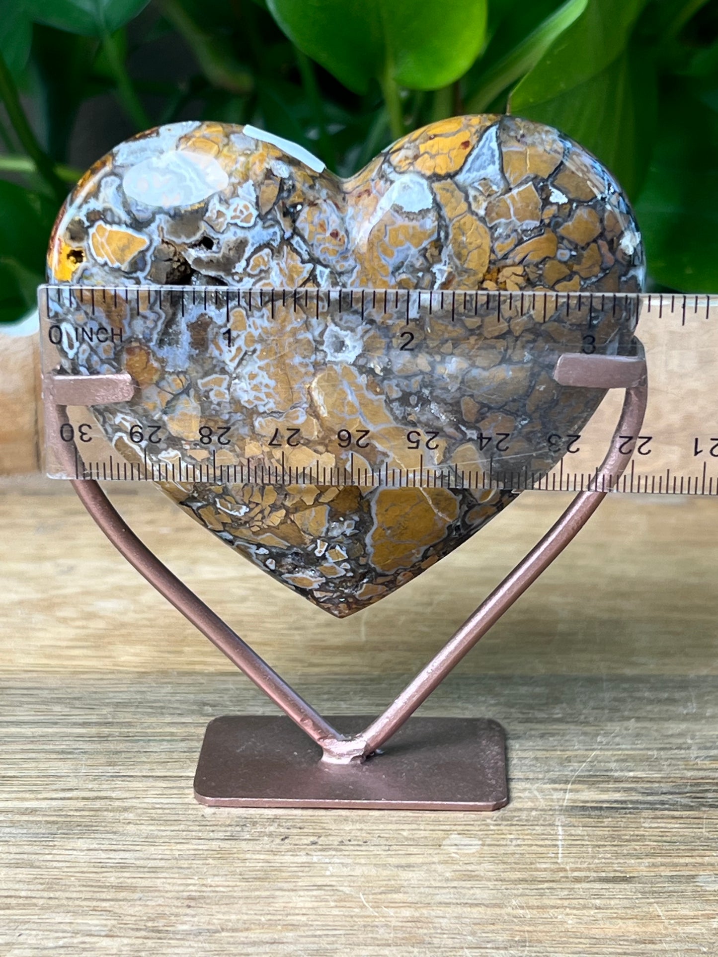Brecciated Jasper Heart