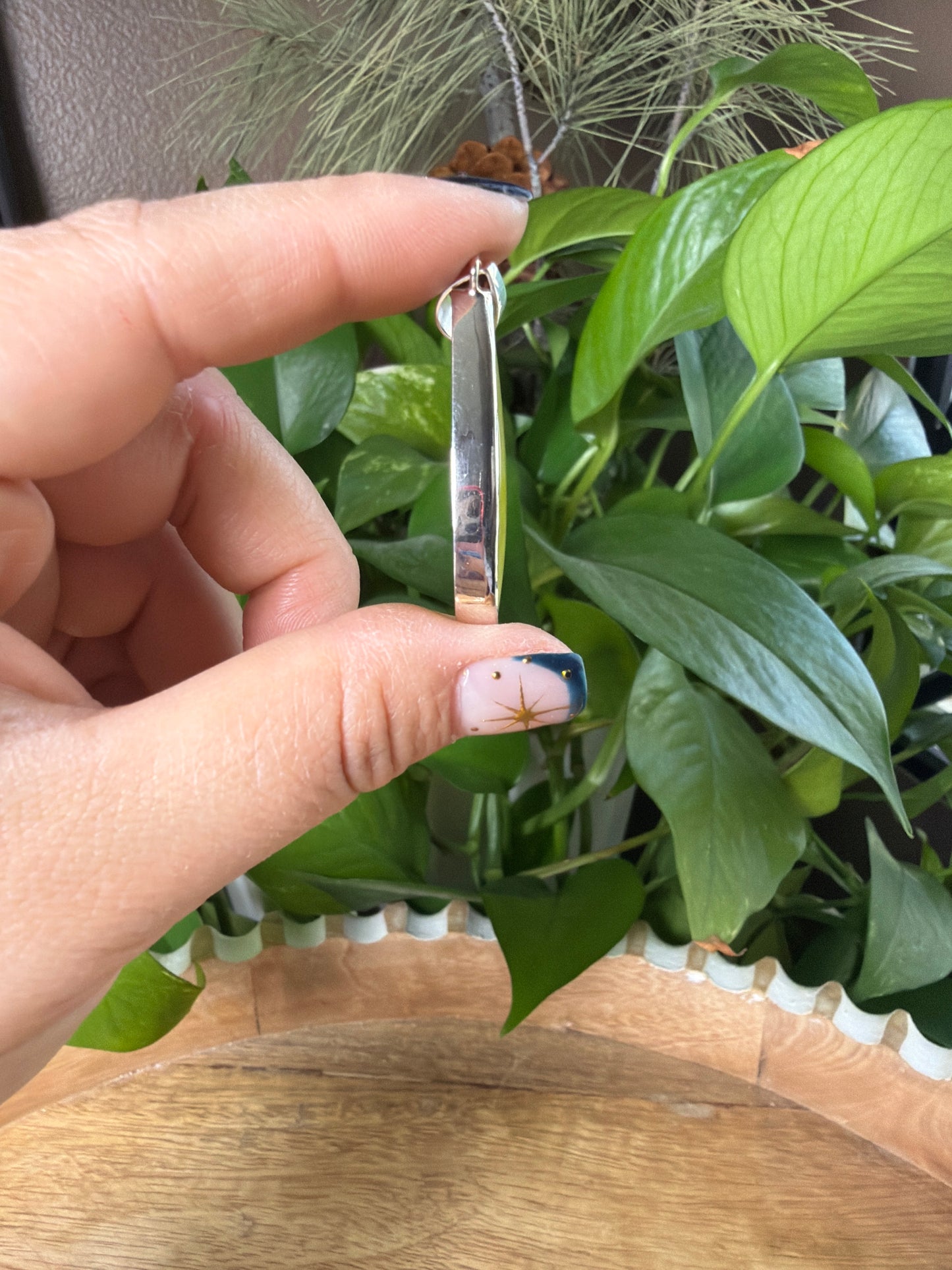 Idocrase Water Drop Pendant