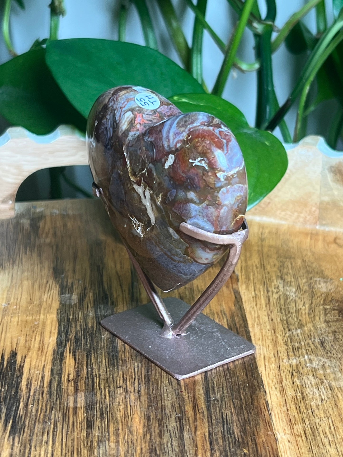 River Jasper Heart: TH