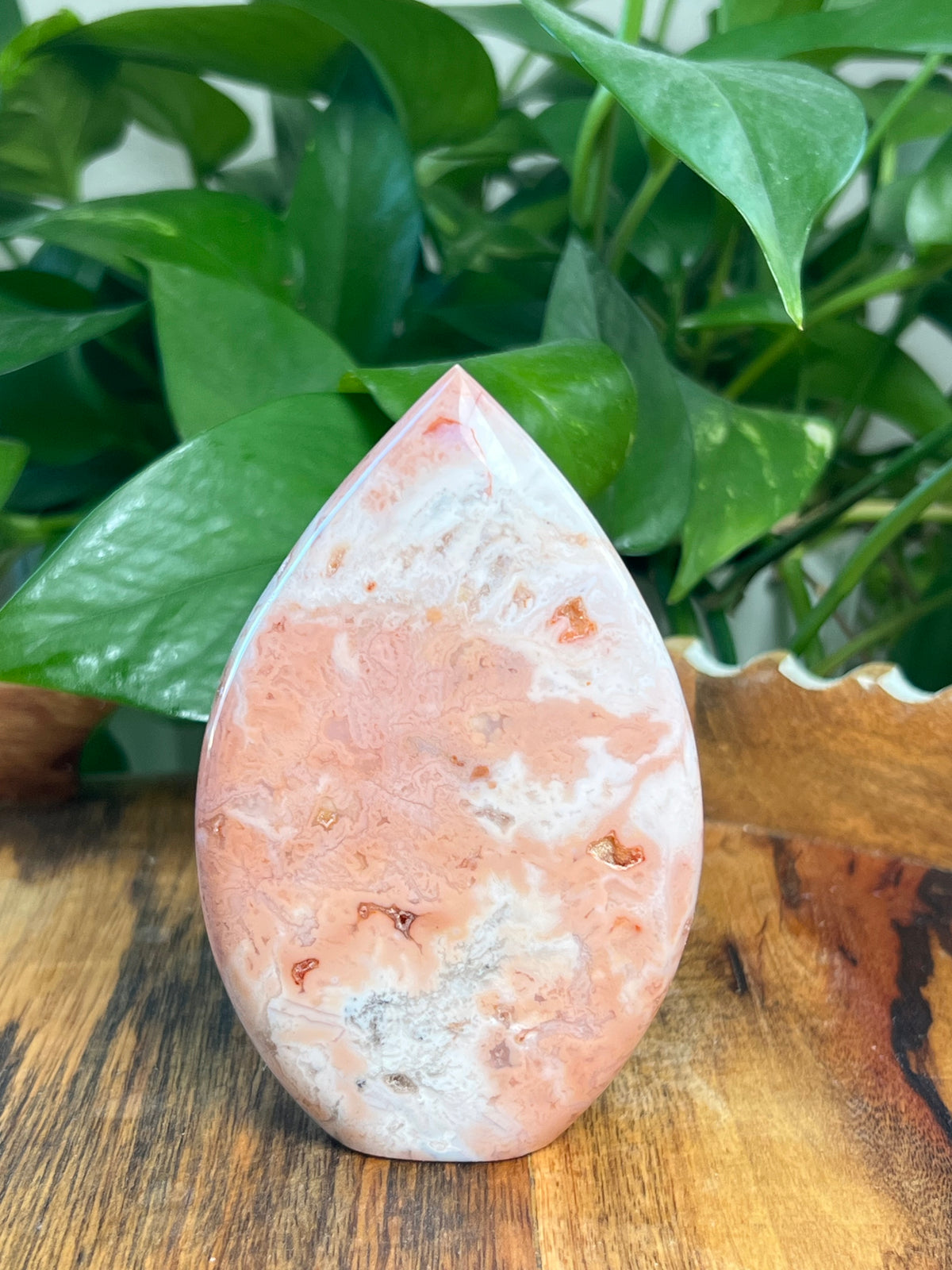 Pink Carnelian Flame: KB