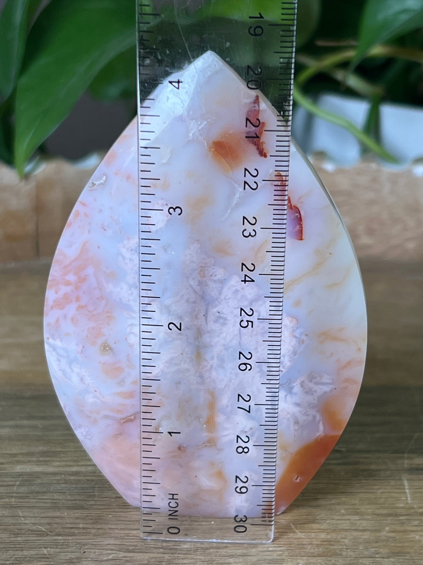 Pink Carnelian Flame