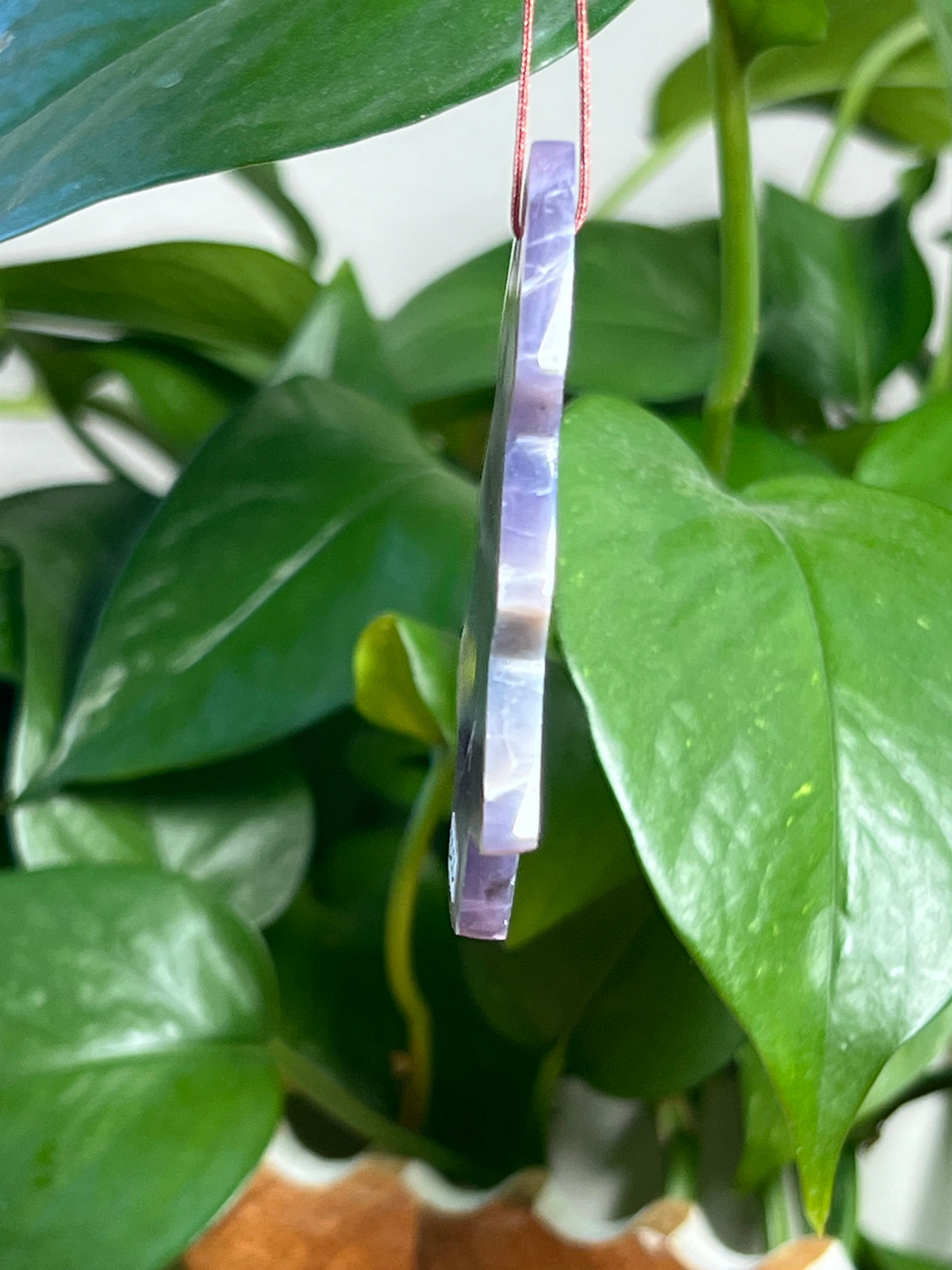 Purple Chalcedony Ornament Tree: CL