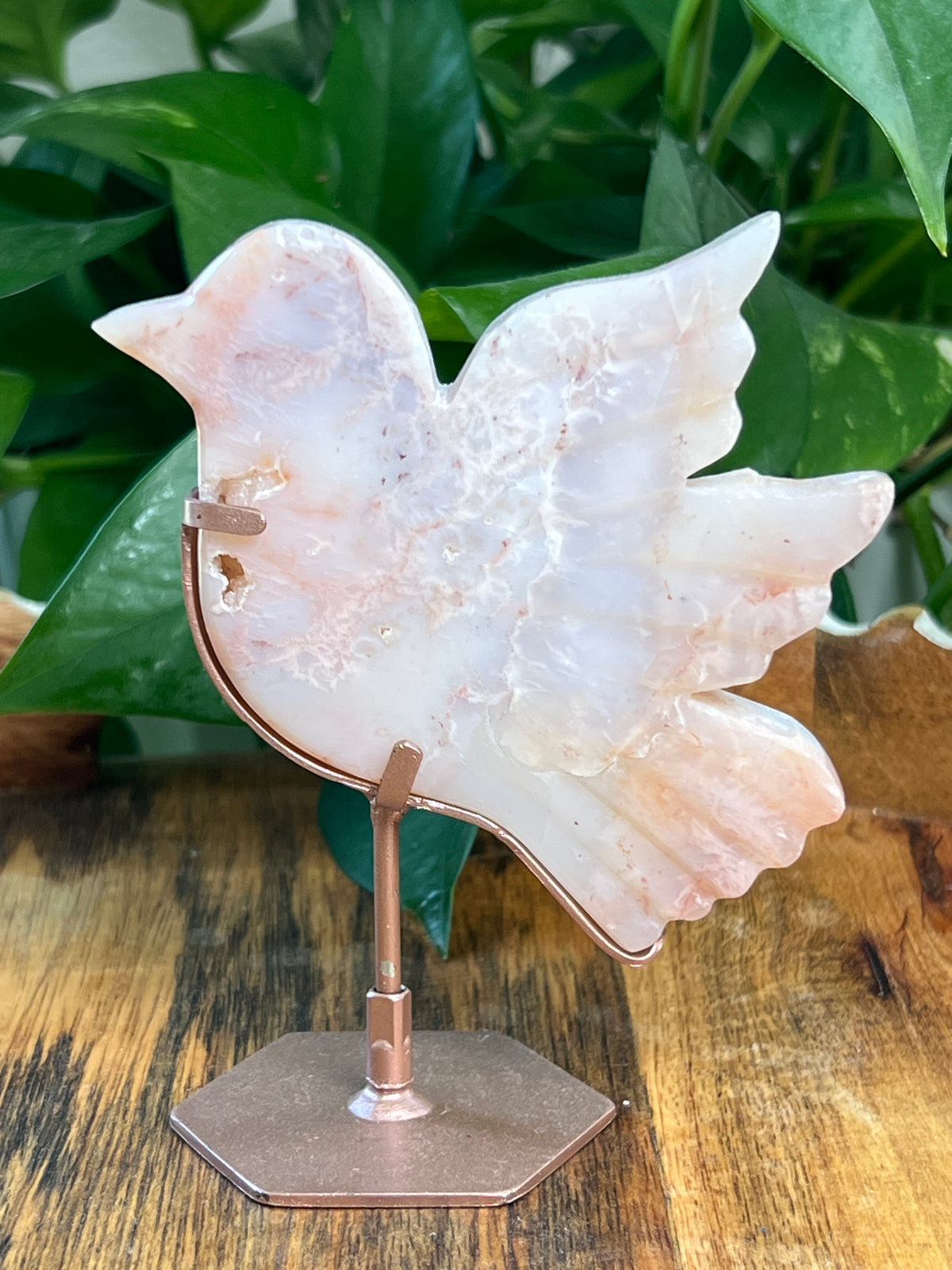 Pink Carnelian Bird: AC