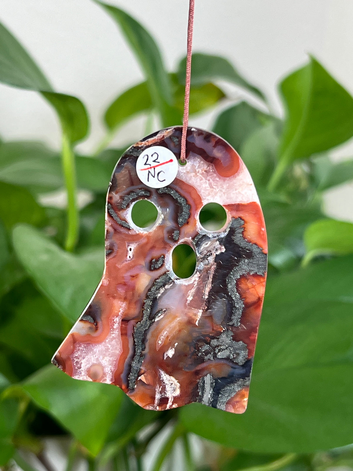 Marcasite Ghost Ornaments