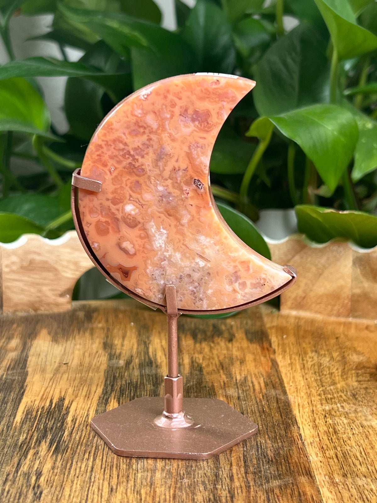 Carnelian Mini Moon: Hi