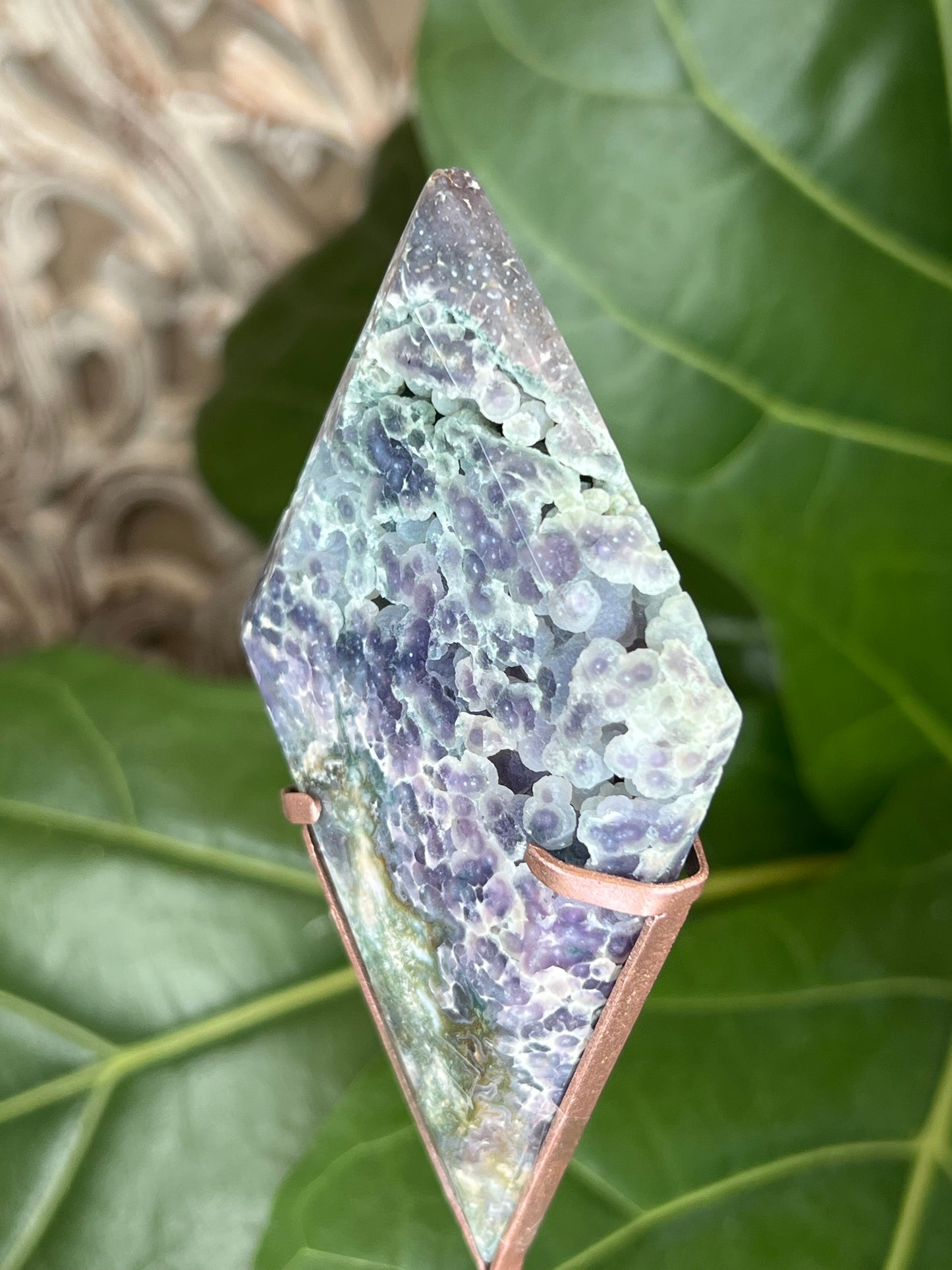 Grape Agate Diamond