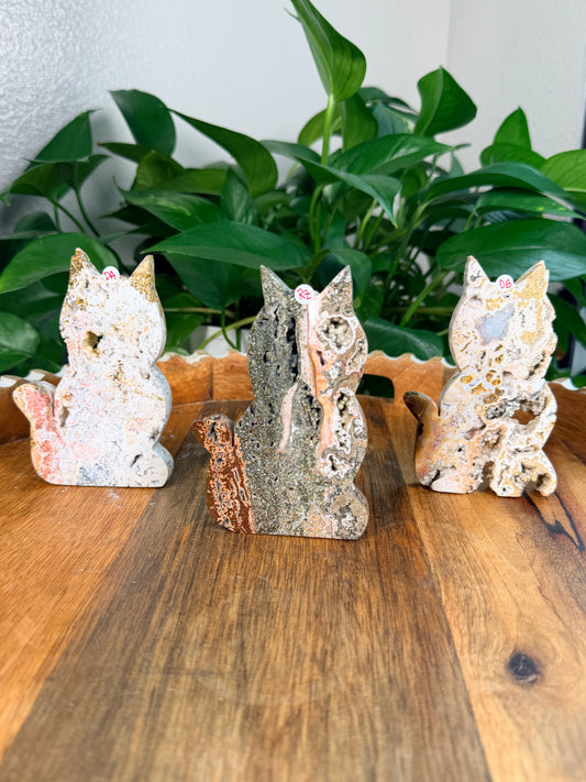 Sea Jasper Cats- Large