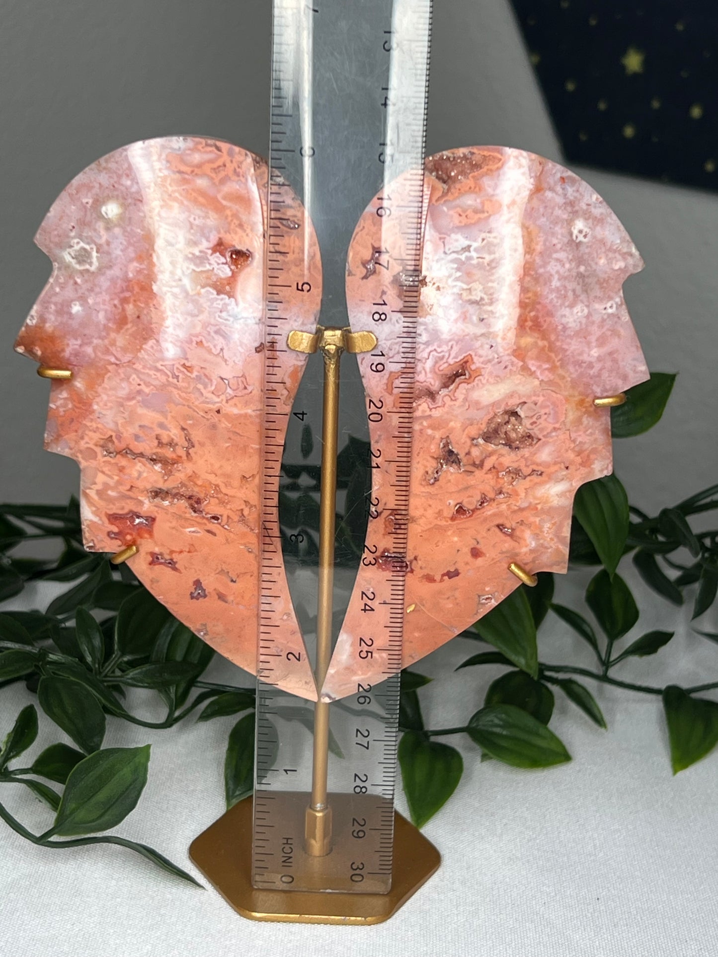 Pink Carnelian Wings