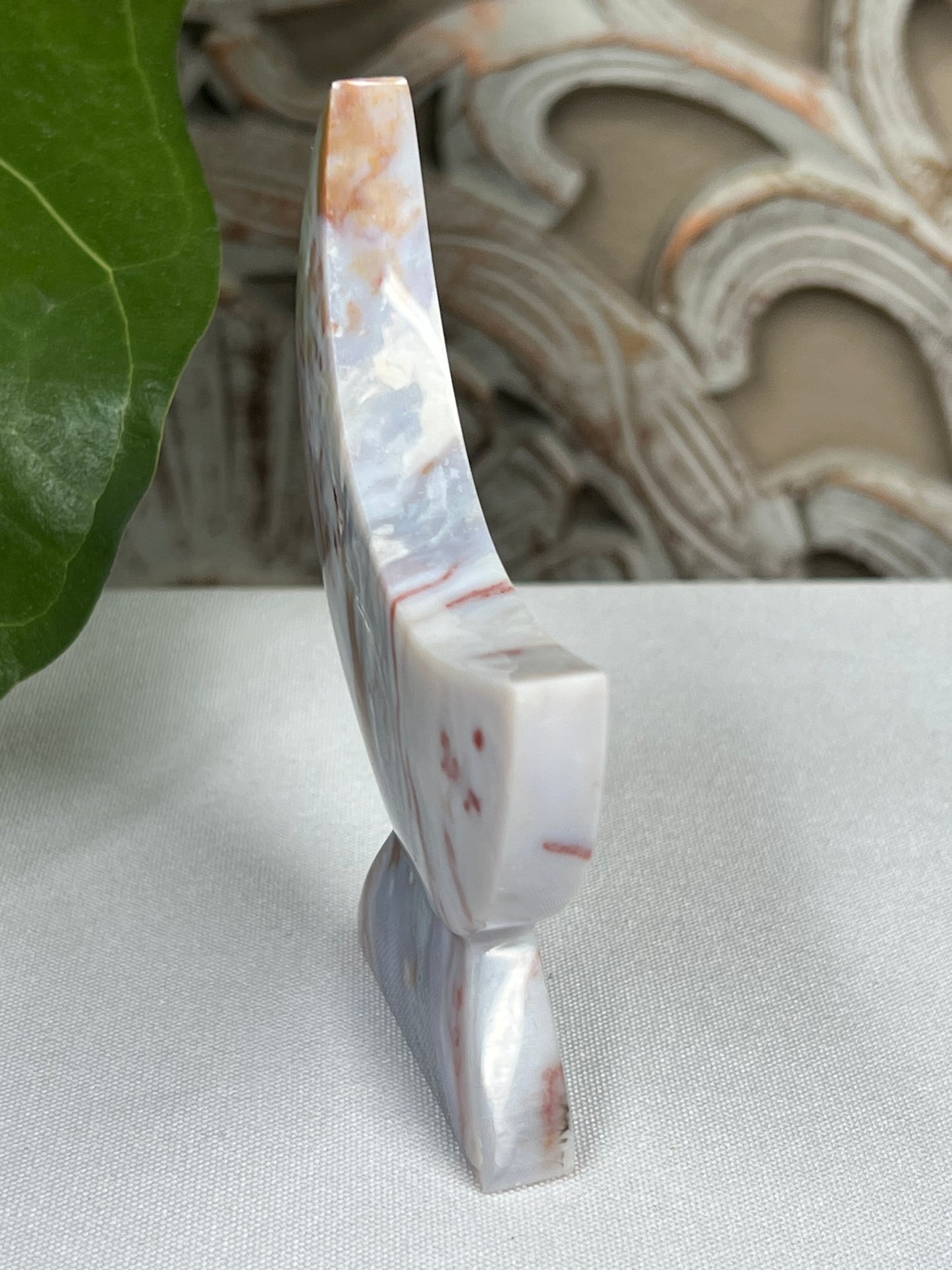 Milky Jasper Moon