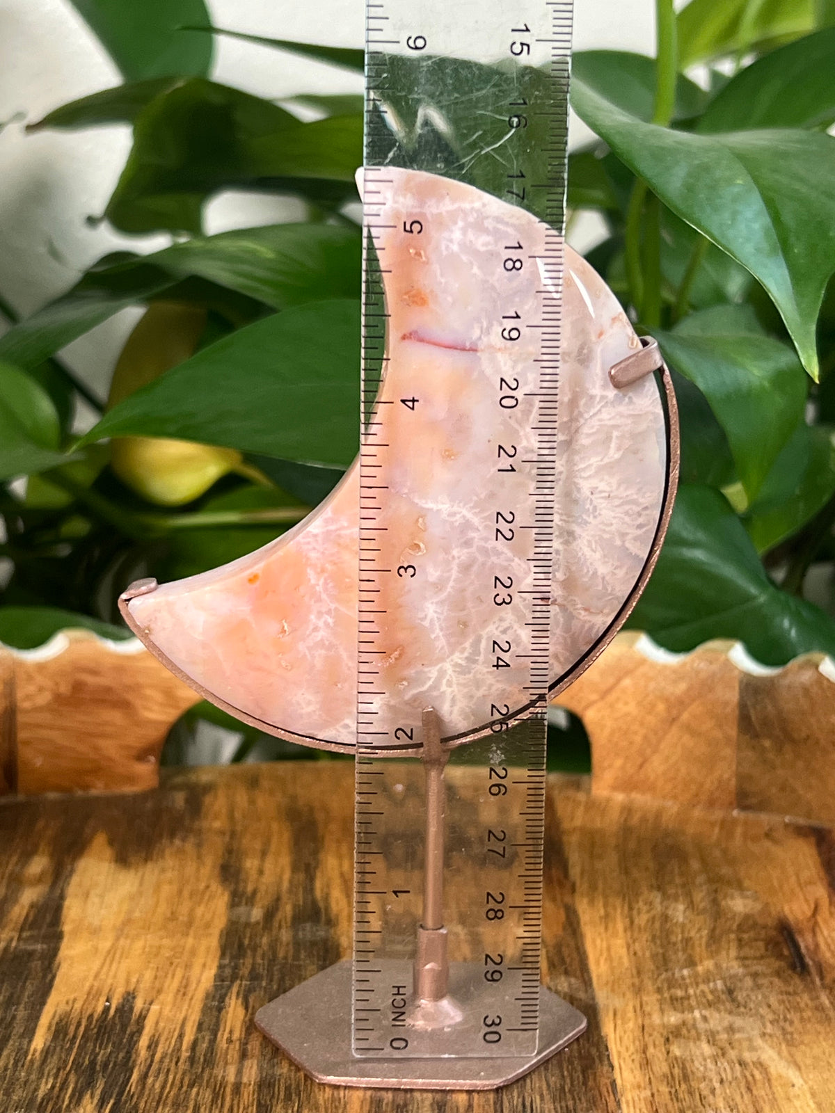 Pink Carnelian Moons