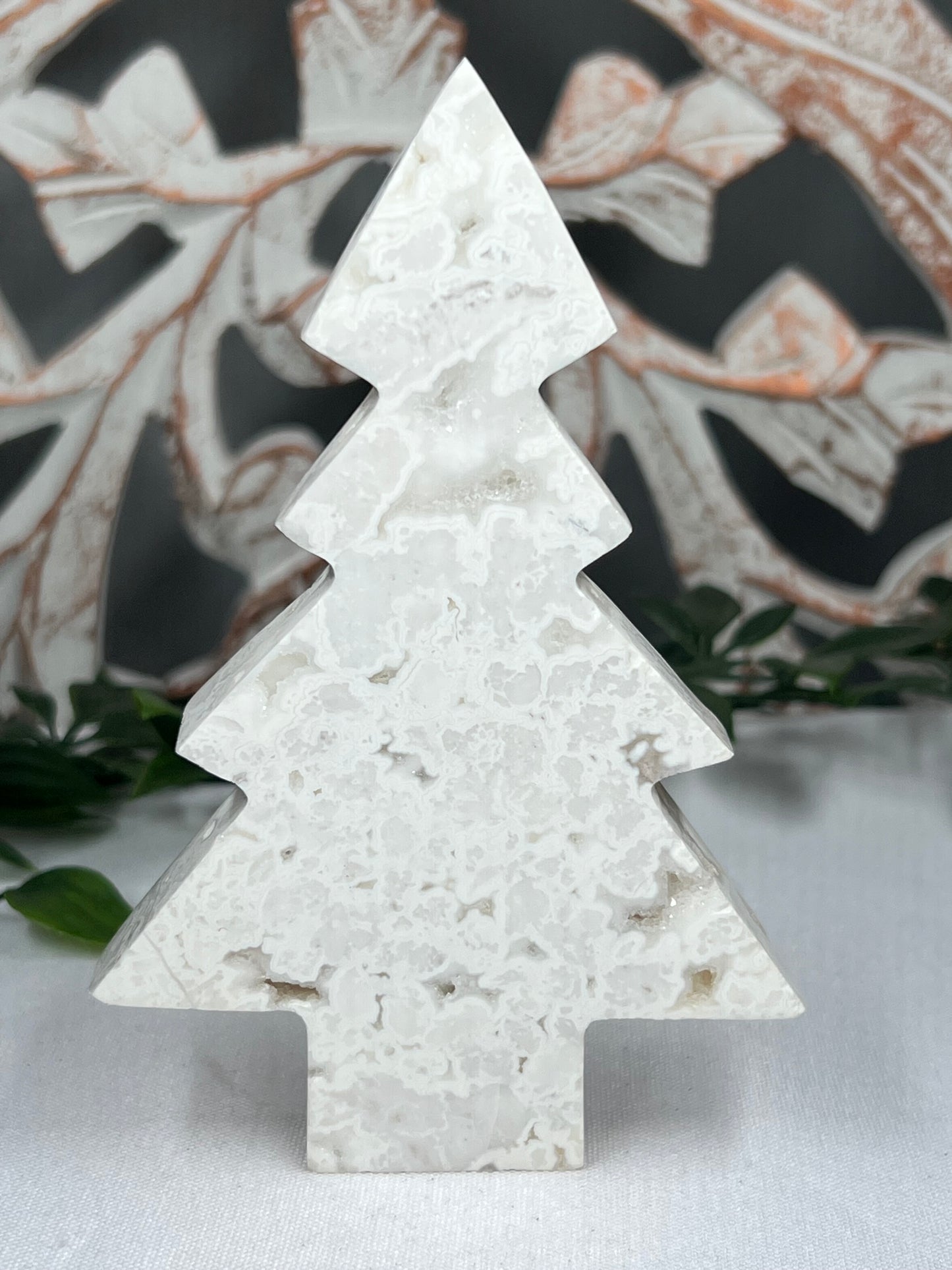 White Plume Agate Tree