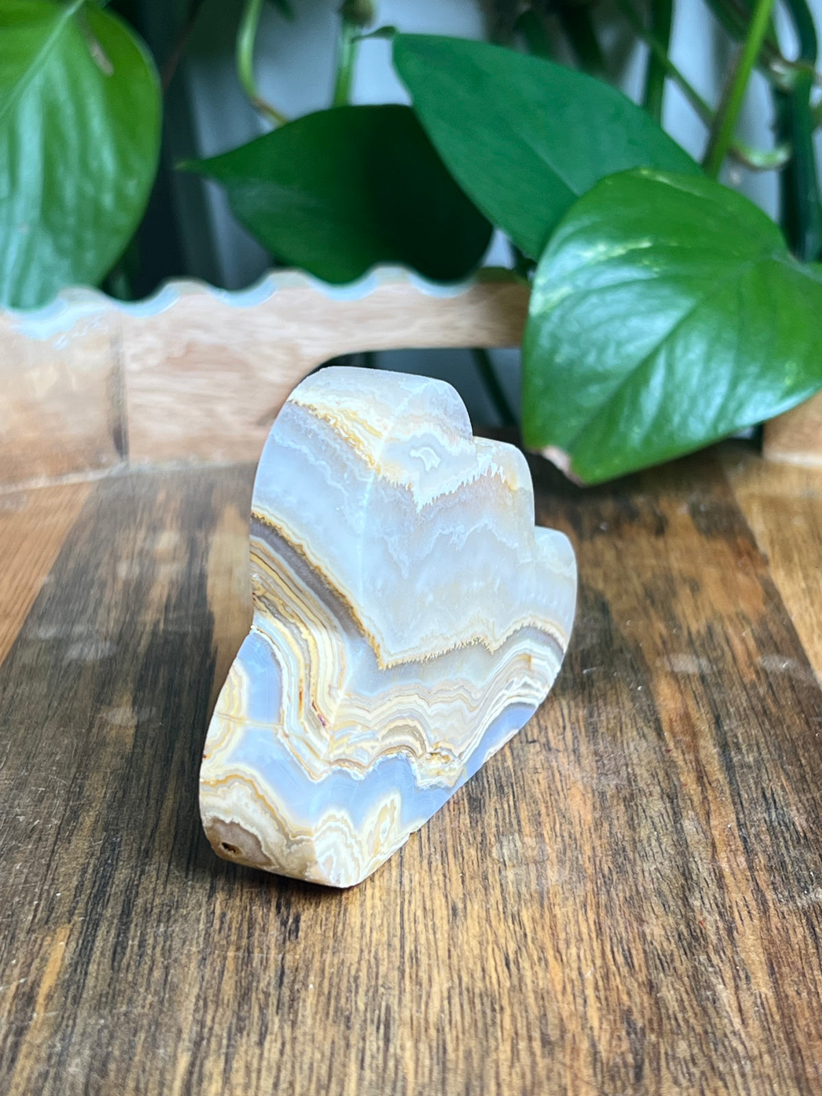 Yellow Crazy Lace Agate Cloud: ED