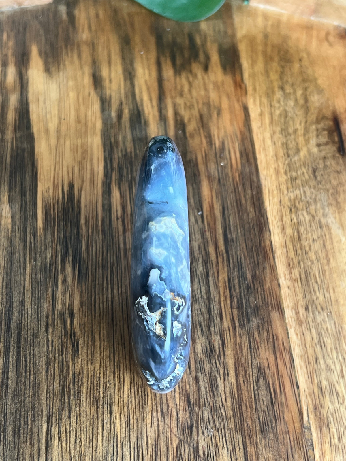 Blue Plume Agate Buffalo: BK