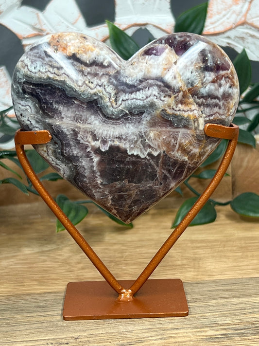 Indonesian Amethyst Heart
