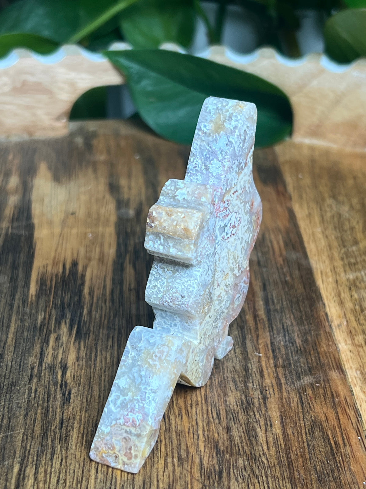 Sumatra Plume Agate Pixie Fairy: D