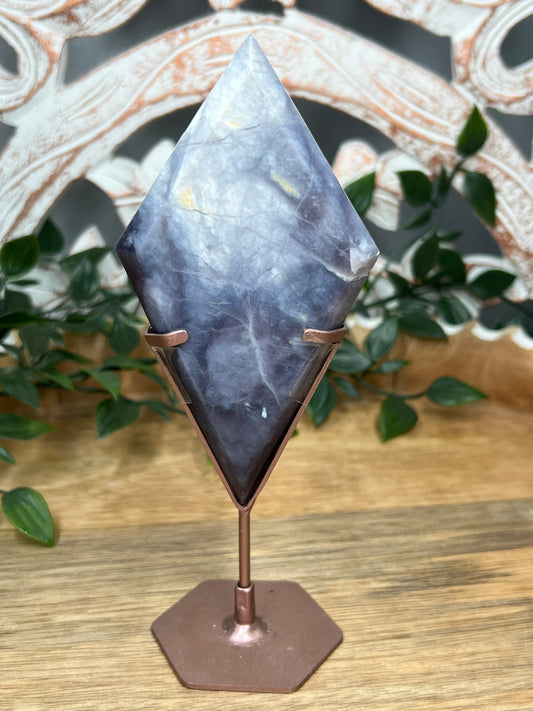 Purple Chalcedony Diamond