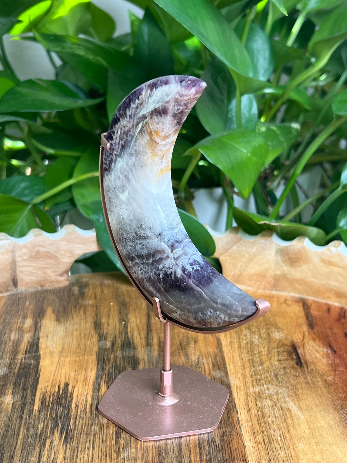 Indonesian Amethyst Moon: QR