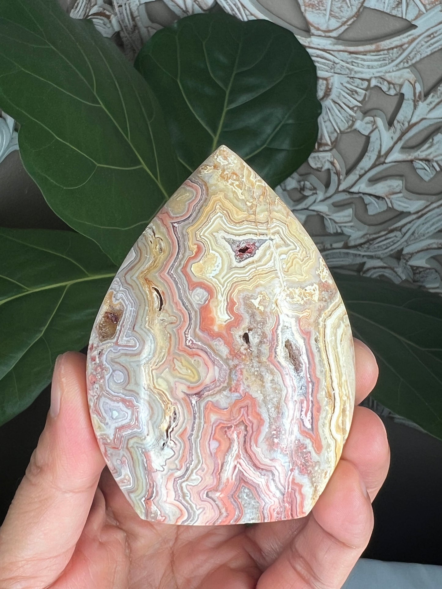 Crazy Lace Agate Flame