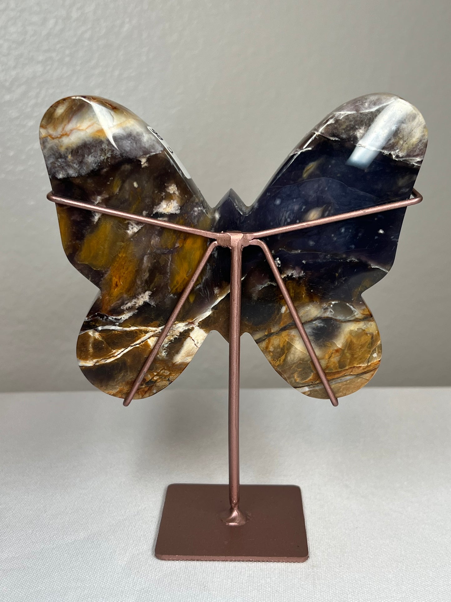 Purple Chalcedony Butterfly