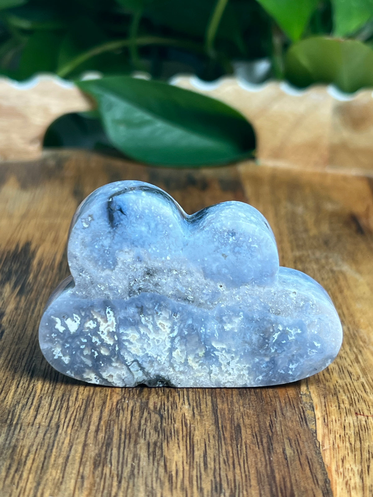 Blue Plume Agate Mini Cloud: PK