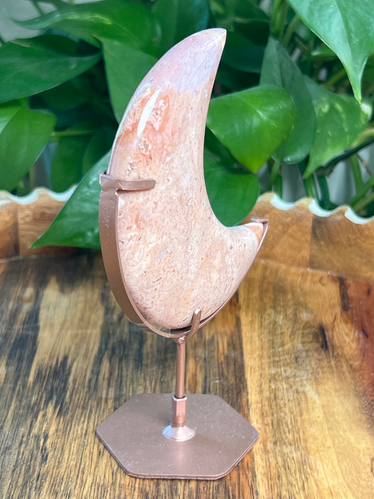 Pink Carnelian Moon: RB