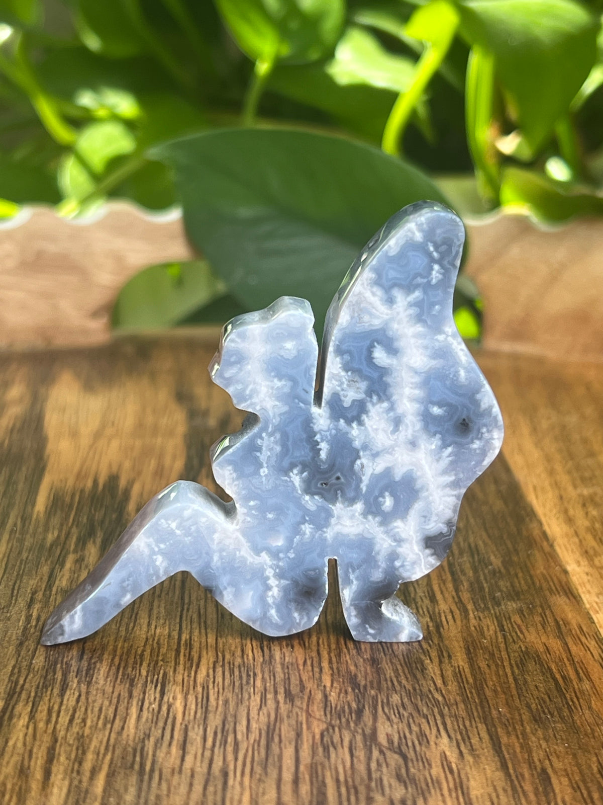 Blue Plume Agate Fairy: PH