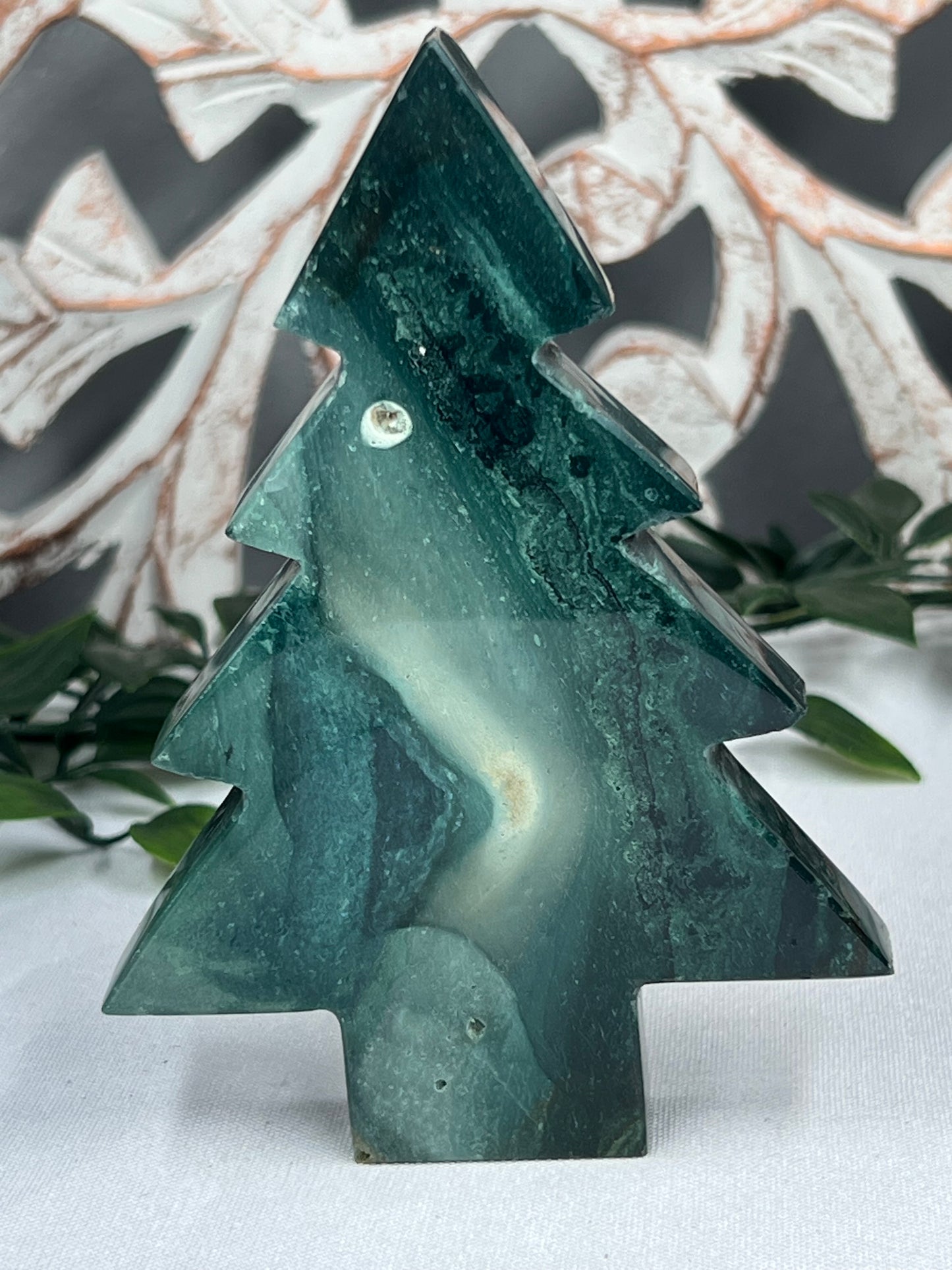 Blue Green Jasper Tree