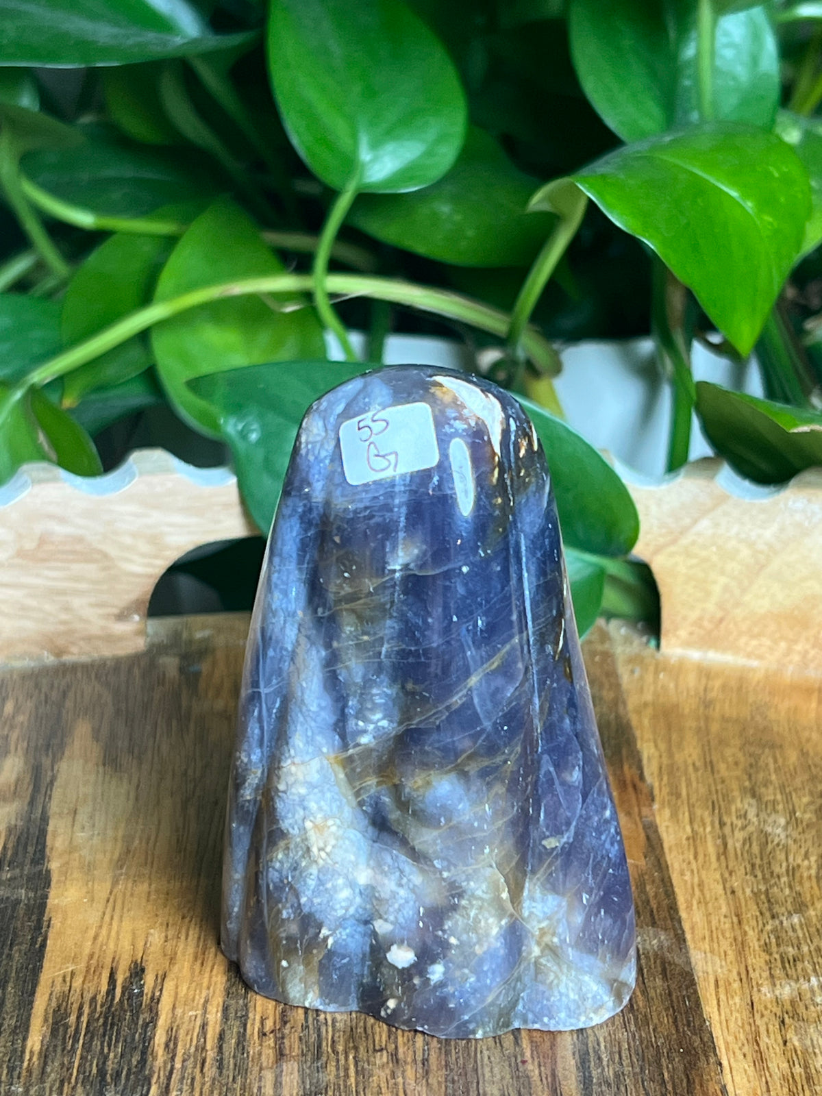 Purple Chalcedony Ghost: G