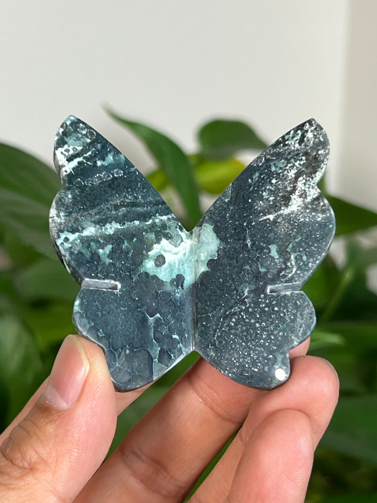 Grape Agate 3D Butterflies