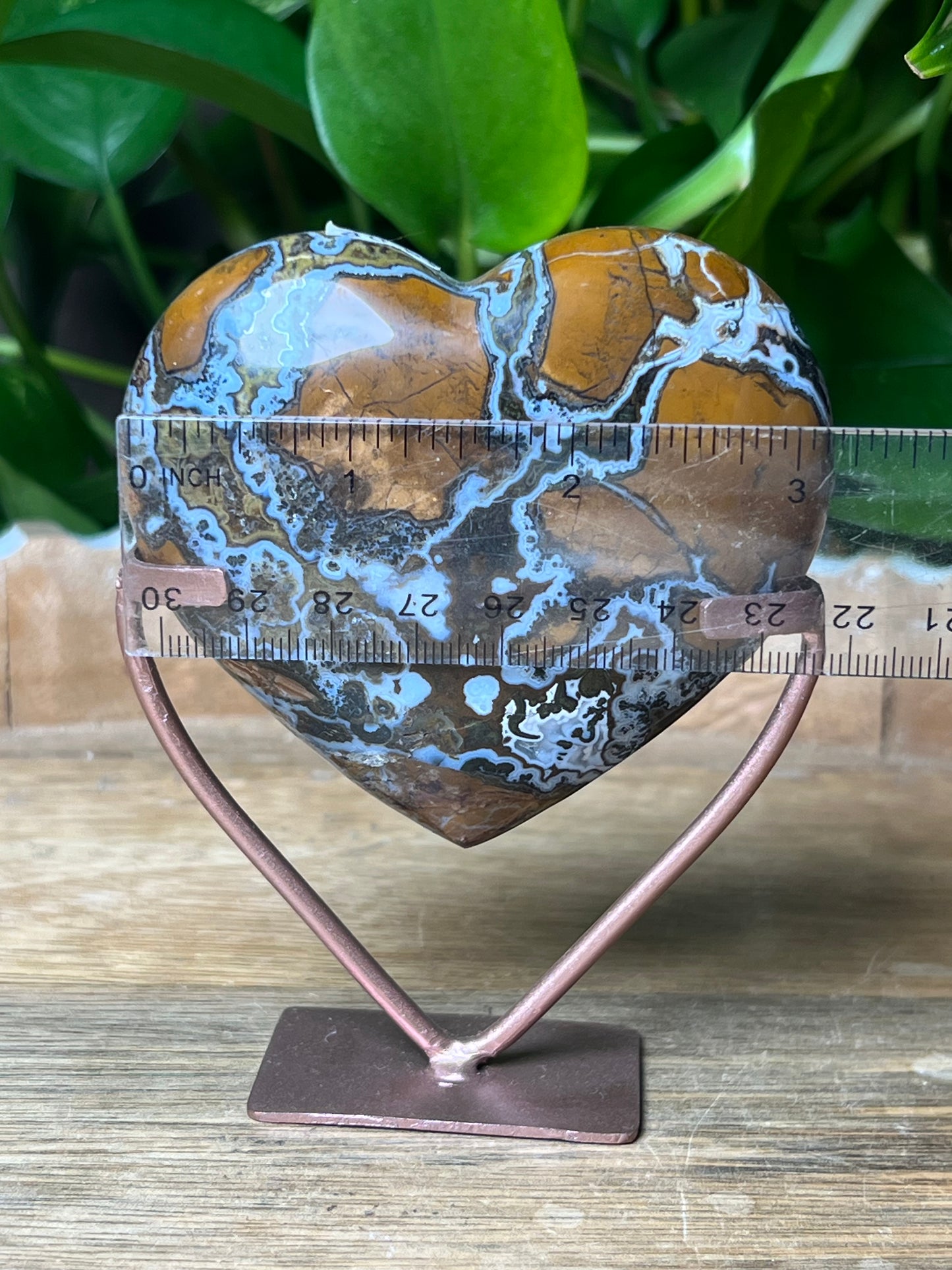 Brecciated Jasper Heart