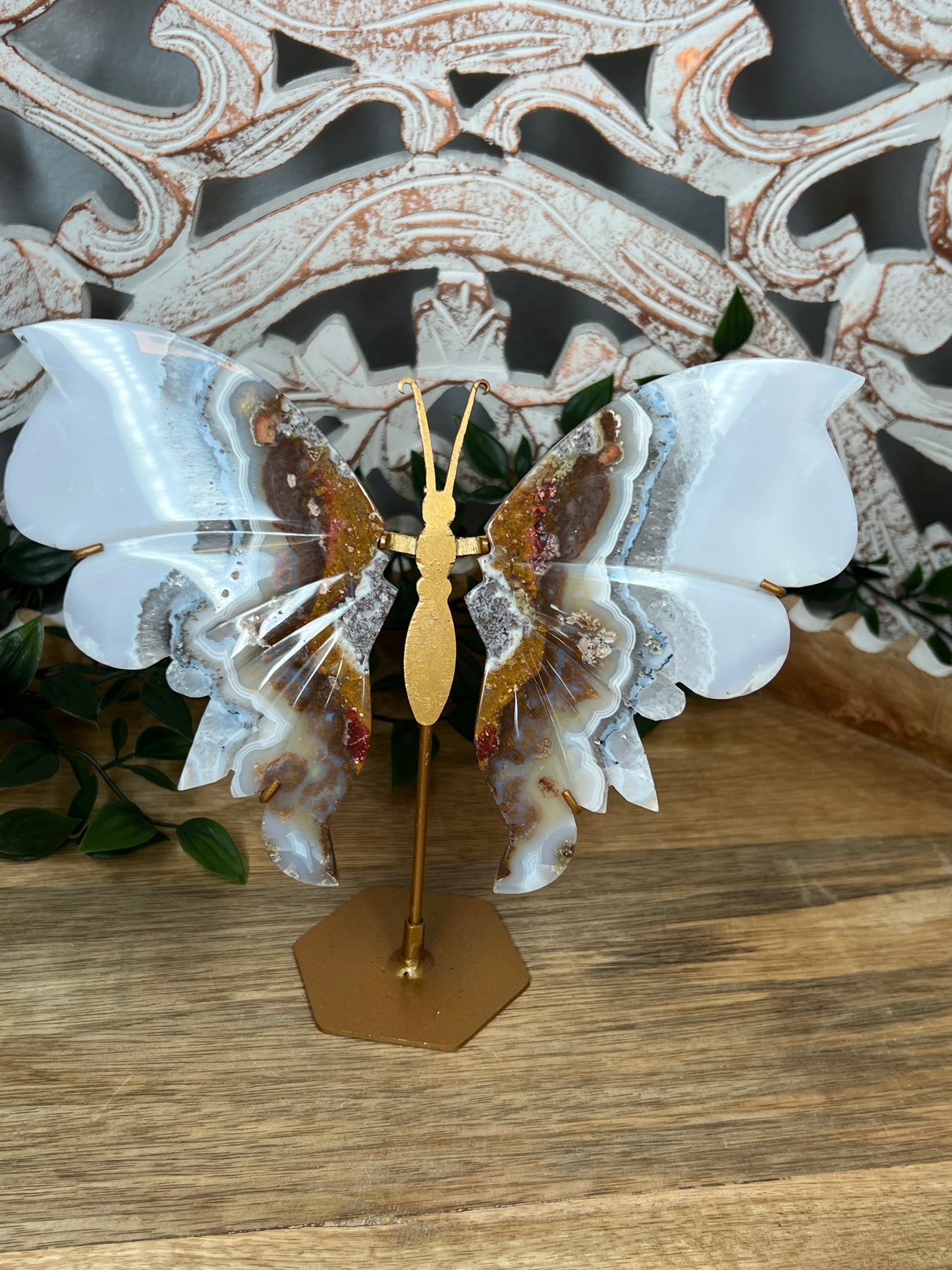 Scenic Moss Agate Wings