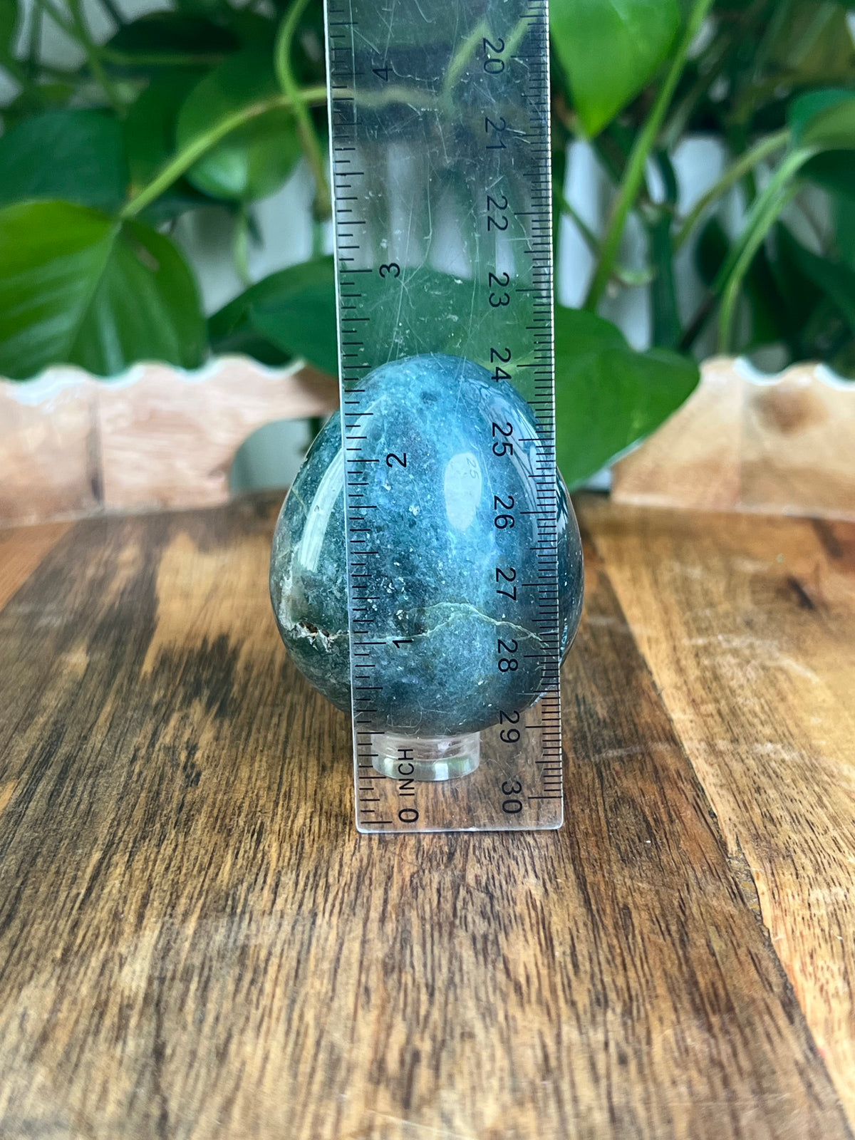 Blue Green Jasper Egg: RC