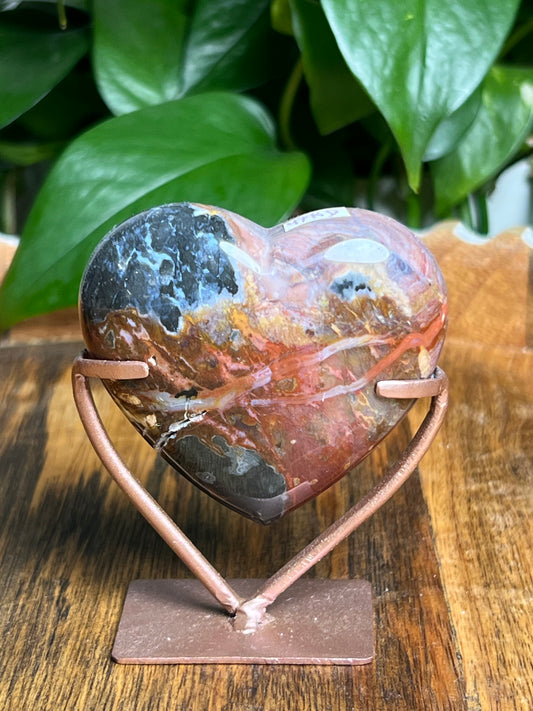 River Jasper Heart: RD